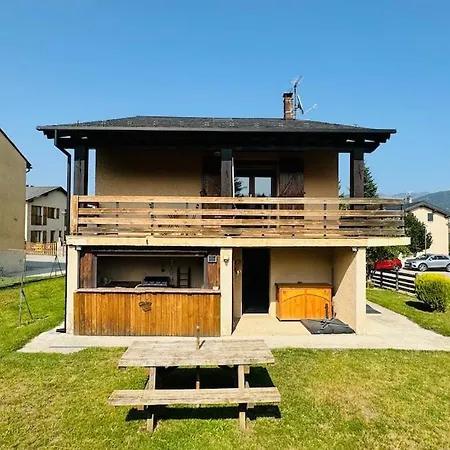 בית נופש Maison 8 Pers - Jardin - Proche Station Formiguères